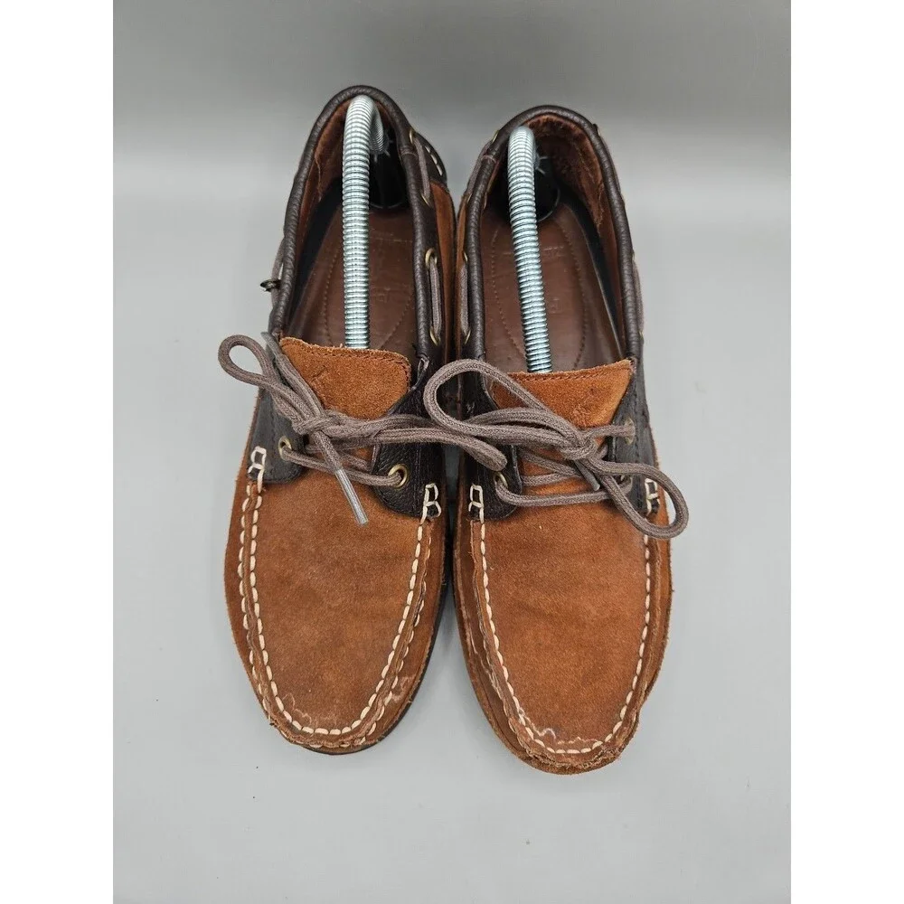 Ralph Lauren Shoes Mens 9D Brown Loafers Suede Polo Casual Dress Collegiate